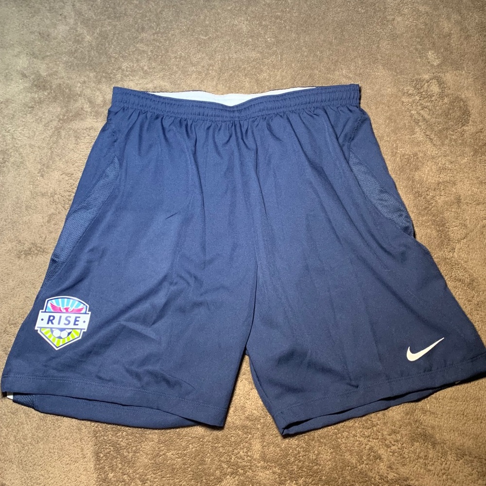 Nike FC Men’s Large Navy Soccer Shorts, Like New!
